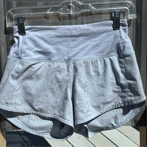 Lululemon speed up shorts size 2